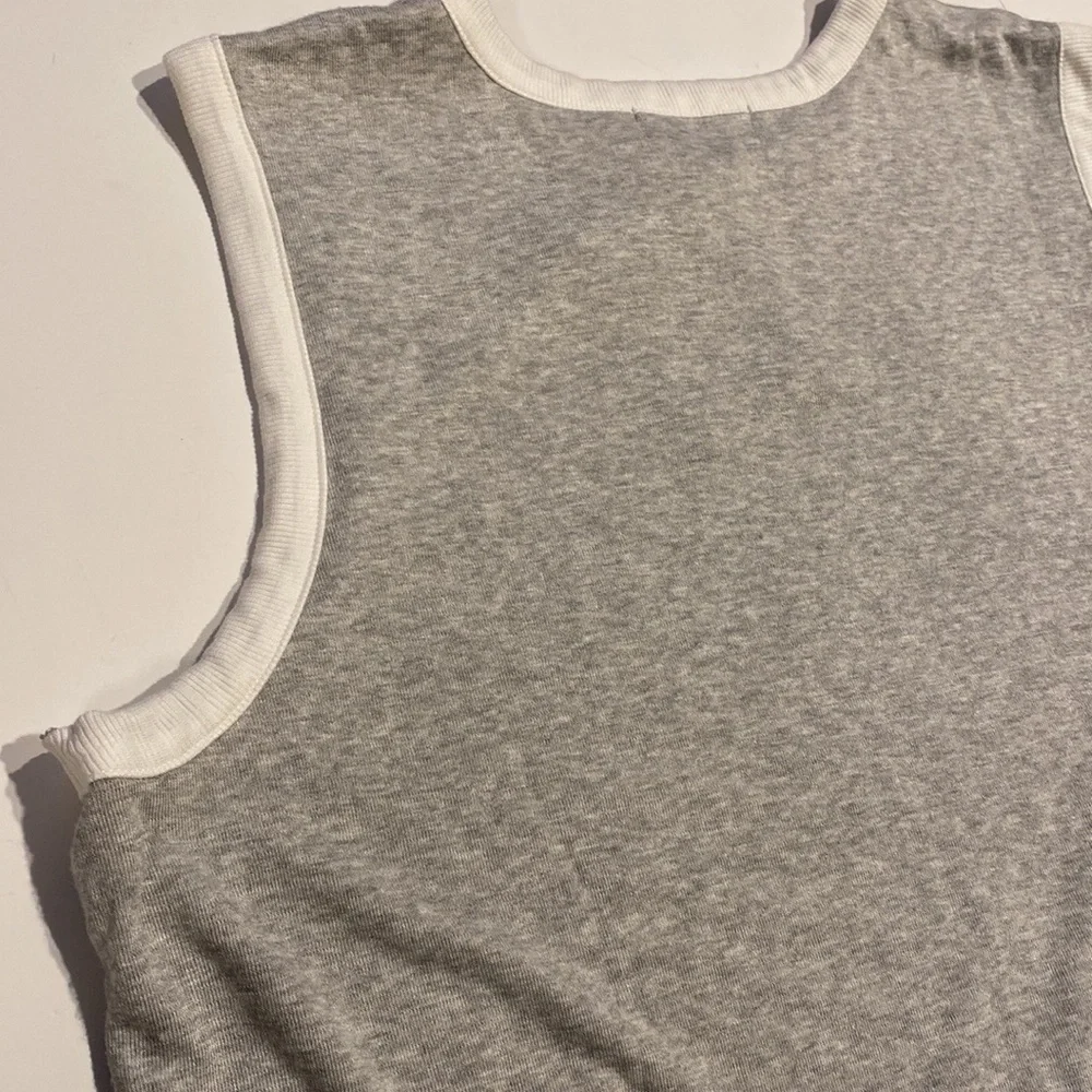 PJ Salvage Medium Heather Gray Tank Top Crew Neck PJ Top New D31e - Picture 3 of 14
